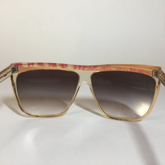 Foster Grant Pink Beige Women's Sunglasses USA Vintage 1980s Retro Over Size - Picture 12 of 14
